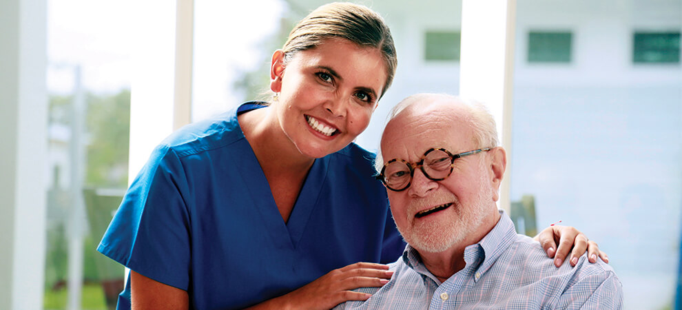 Nurse Taking Care of a Senior Patient