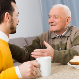 how to speak with the elderly