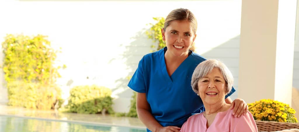 Nurse with Patient